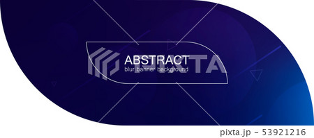 Abstract banner with gradient shapes  53921216