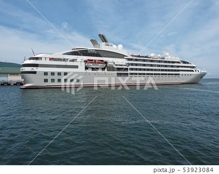 クルーズ客船　ル・ソレアル／小樽港 53923084