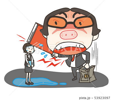 パワーハラスメント　harassment 53923097