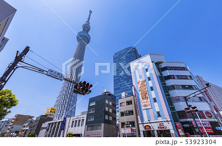 押上駅前の風景 53923304