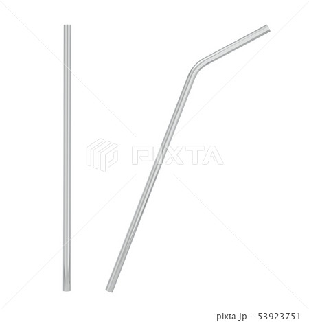 Metal Straw To Use Instead Of Plastic Oneのイラスト素材