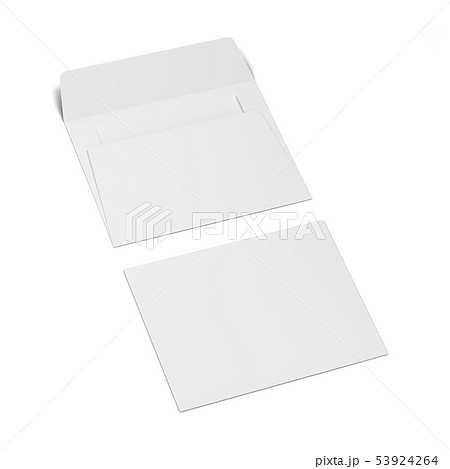 Blank paper envelope mockup Blank paper envelope mockup 53924264