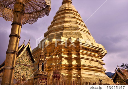 チェンマイの名刹 / ドイ・ステープ寺院の風景 【タイ・チェンマイ】 53925167