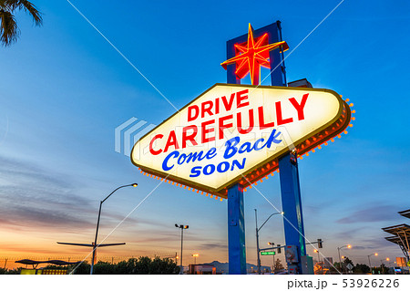 Las Vegas Welcome Sign Las Vegas Welcome Sign 53926226
