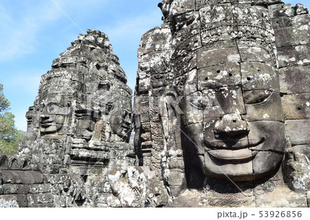 アンコール・トム(バイヨン) 観世音菩薩の四面塔 53926856