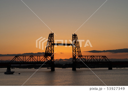 筑後川昇開橋  53927349