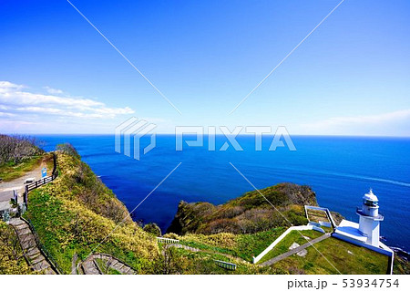 絵鞆半島　地球岬　室蘭市 53934754