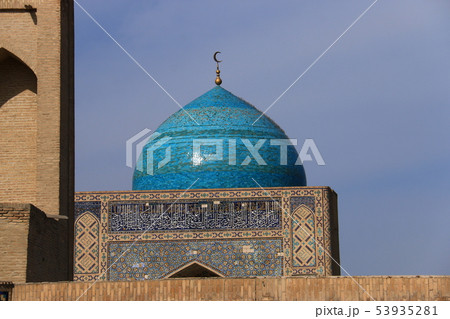 中央アジア　シルクロードの旅　ウズベキスタン　ブハラ　カラーン・モスク 53935281