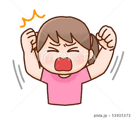 女の子のイラスト 53935373