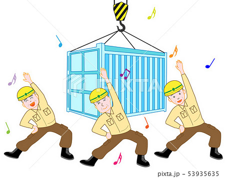 元気に働くシニアたち のイラスト素材