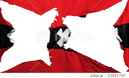 Destroyed Amsterdam flag Destroyed Amsterdam flag 53935797