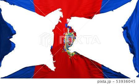 Destroyed Quito city flag 53936045