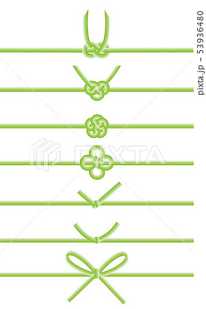 水引セット１のイラスト素材