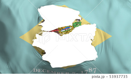 Tattered Delaware state flag Tattered Delaware state flag 53937735