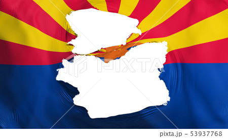 Tattered Arizona state flag 53937768