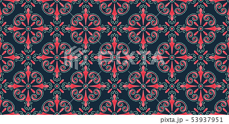 Vector damask seamless pattern background. Elegant luxury texture for wallpapers, backgrounds and Vector damask seamless pattern background. Elegant luxury texture for wallpapers, backgrounds and 53937951