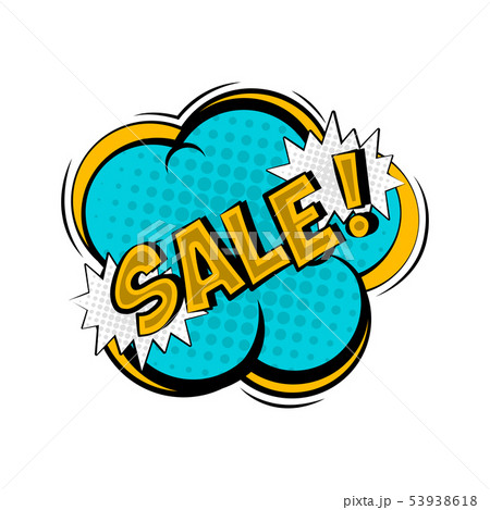 Comic bubble chat sale Comic bubble chat sale 53938618