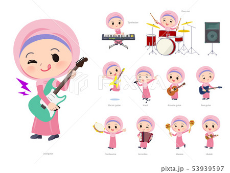 Arab Hijab girl_pop music Arab Hijab girl_pop music 53939597