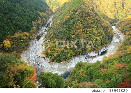 秋の祖谷渓谷 秋の祖谷渓谷 53941320