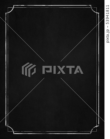 背景-フレーム-黒板-ヴィンテージ 53941811