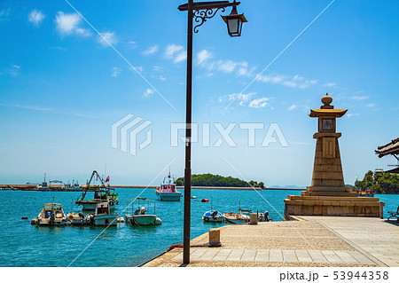 鞆の浦 港の風景 鞆の浦 港の風景 53944358