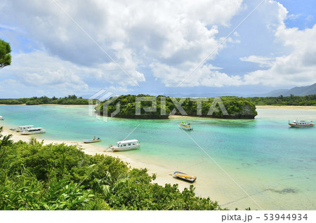川平湾　石垣島　沖縄県 53944934