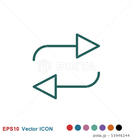 Arrows icon. Arrow for the website and app Arrows icon. Arrow for the website and app 53946244