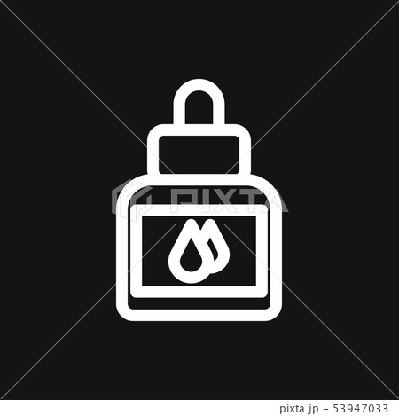 Quill ink icon logo, illustration, vector sign 53947033