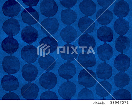 背景素材 布 木綿 藍染 背景素材 布 木綿 藍染 53947071