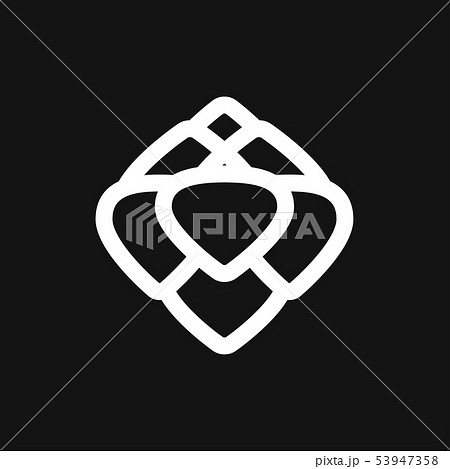 Hop icon logo, illustration, vector sign symbol 53947358