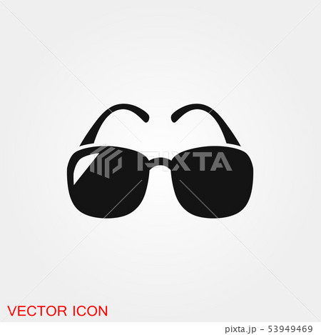Sunglasses Icon vector sign symbol for design Sunglasses Icon vector sign symbol for design 53949469