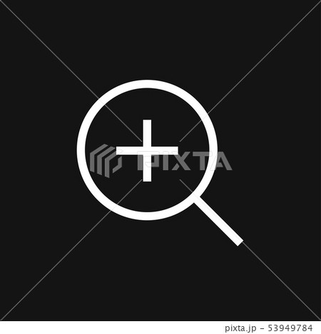 Zoom icon vector sign symbol for design 53949784