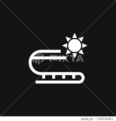 Solarium icon vector sign symbol for design Solarium icon vector sign symbol for design 53950461