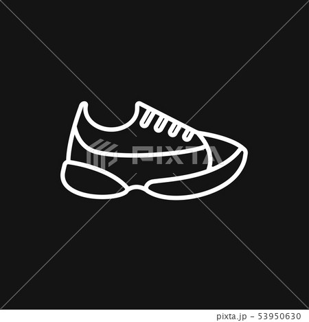 Sneakers icon vector sign symbol for design Sneakers icon vector sign symbol for design 53950630