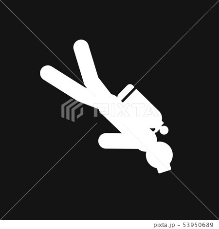 Scuba diver icon vector sign symbol for design 53950689