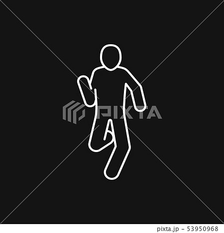 Running Icon vector sign symbol for design Running Icon vector sign symbol for design 53950968