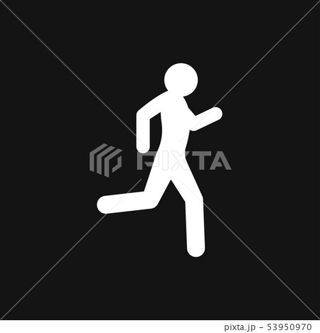 Running Icon vector sign symbol for design Running Icon vector sign symbol for design 53950970