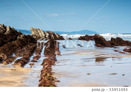 The Itzurum Flysch in Zumaia - Basque Country, Spain The Itzurum Flysch in Zumaia - Basque Country, Spain 53951093