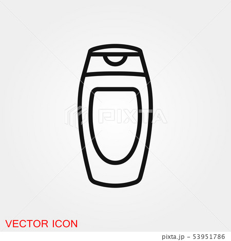 Tube container for cream icon vector sign symbol Tube container for cream icon vector sign symbol 53951786