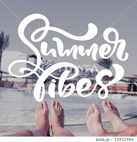 Womans and mans legs on background of pool. Template for social networks instagram story. Hand drawn Womans and mans legs on background of pool. Template for social networks instagram story. Hand drawn 53952464