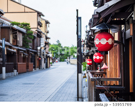京都 祇園 花見小路 京都 祇園 花見小路 53955769