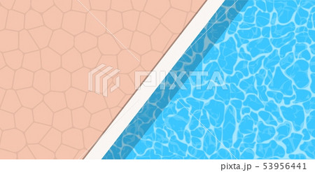 Summer Pool Party Banner With Space For Textのイラスト素材