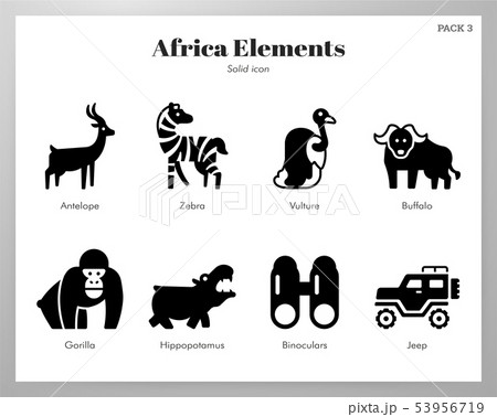Africa elements Solid pack 53956719