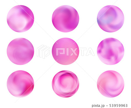 Modern round gradients collection Modern round gradients collection 53959963