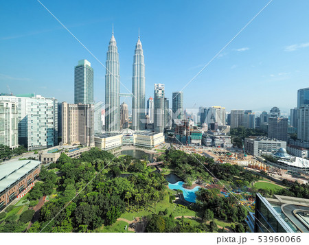 クアラルンプール眺望 ペトロナス・ツインタワー Twin Tower, Kuala Lumpur 53960066