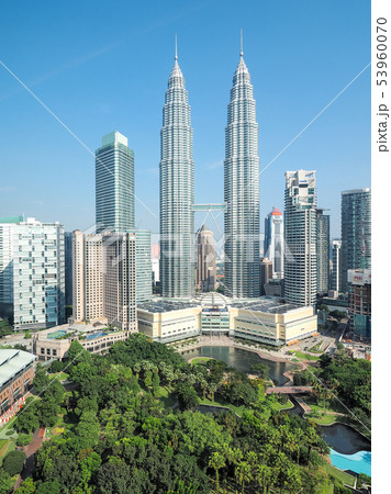 クアラルンプール眺望 ペトロナス・ツインタワー Twin Tower, Kuala Lumpur クアラルンプール眺望 ペトロナス・ツインタワー Twin Tower, Kuala Lumpur 53960070