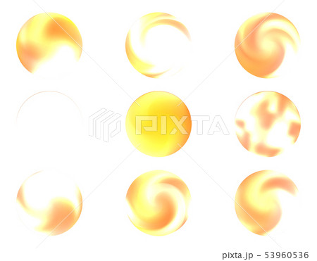 Modern round gradients collection Modern round gradients collection 53960536