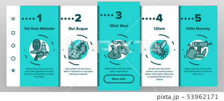 Criminal Acts, Bandit Vector Onboarding Mobile App Page Screen 53962171