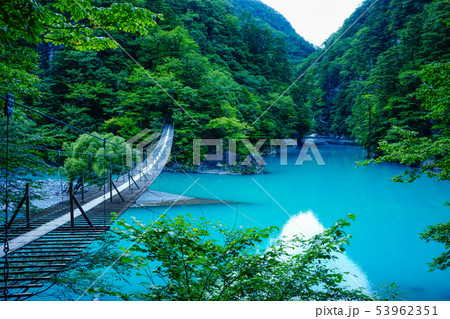 【静岡県】 寸又峡 夢の吊り橋 53962351