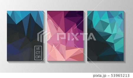 Triangle vector backgrounds Triangle vector backgrounds 53965213
